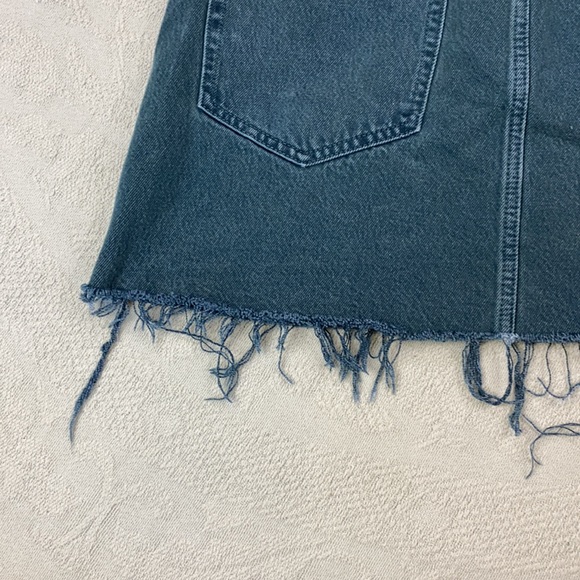 Abercrombie & Fitch Vintage A-Line Denim Skirt - Picture 4 of 6